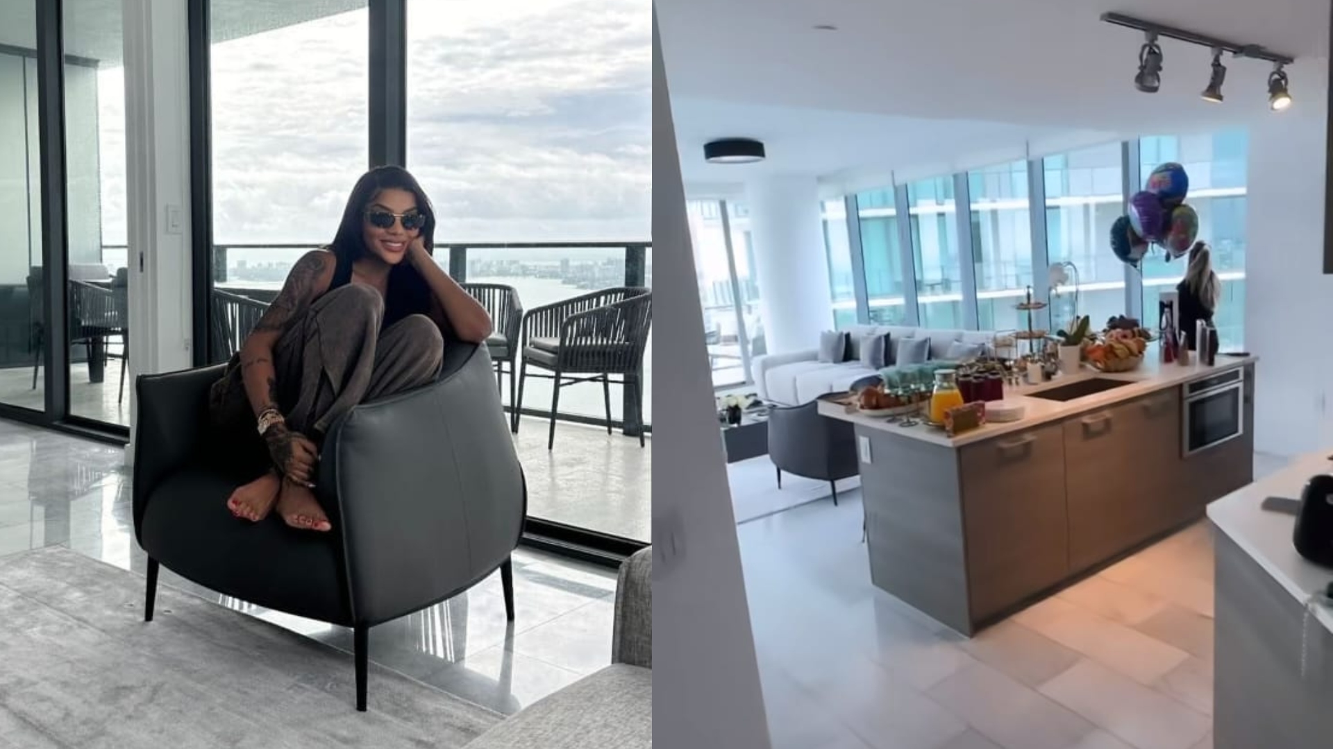 Com vista para o mar, novo apartamento de Ludmilla em Miami custou R$ 13,5 milhões