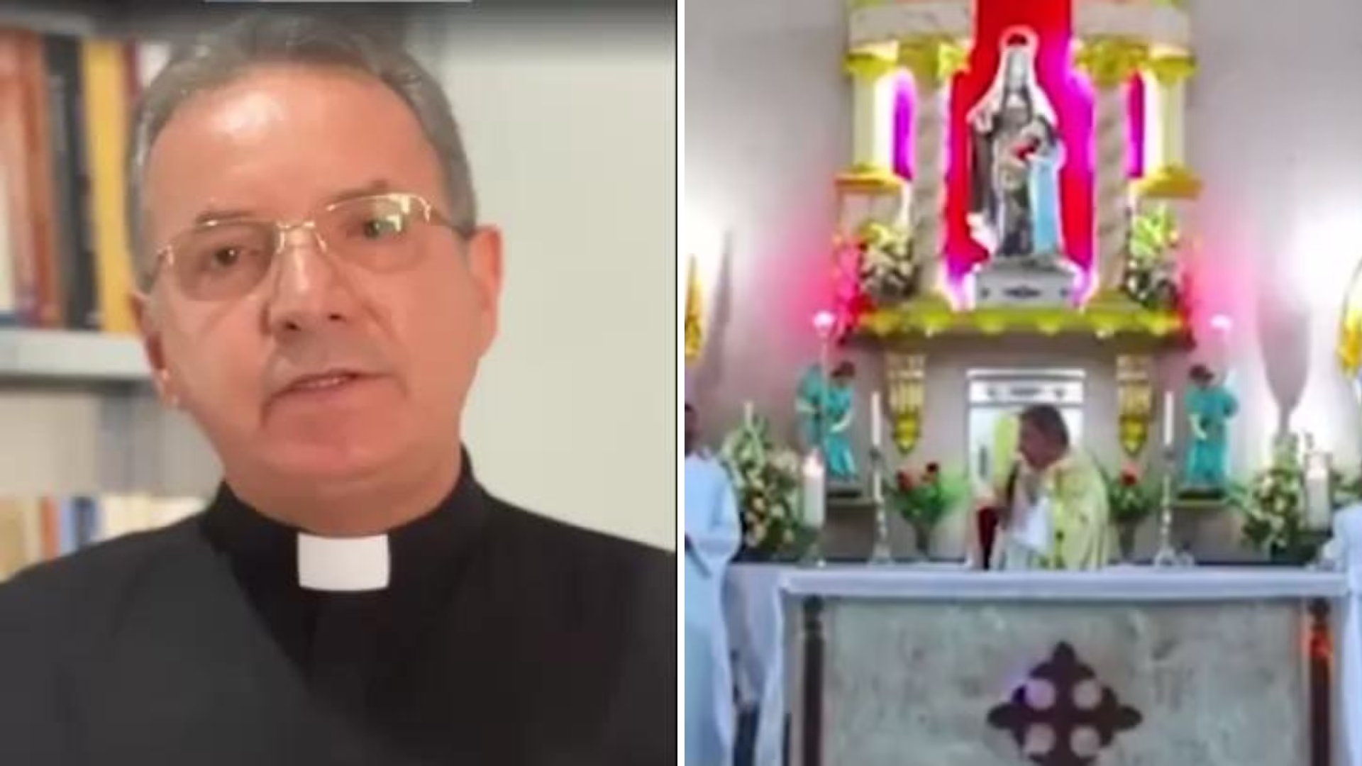 Padre é afastado após fiel com quem se relacionou ameaçar expor fotos íntimas