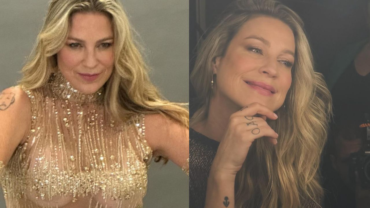 Luana Piovani posta cliques quentes e dispara: “Cantando e quase pelada”