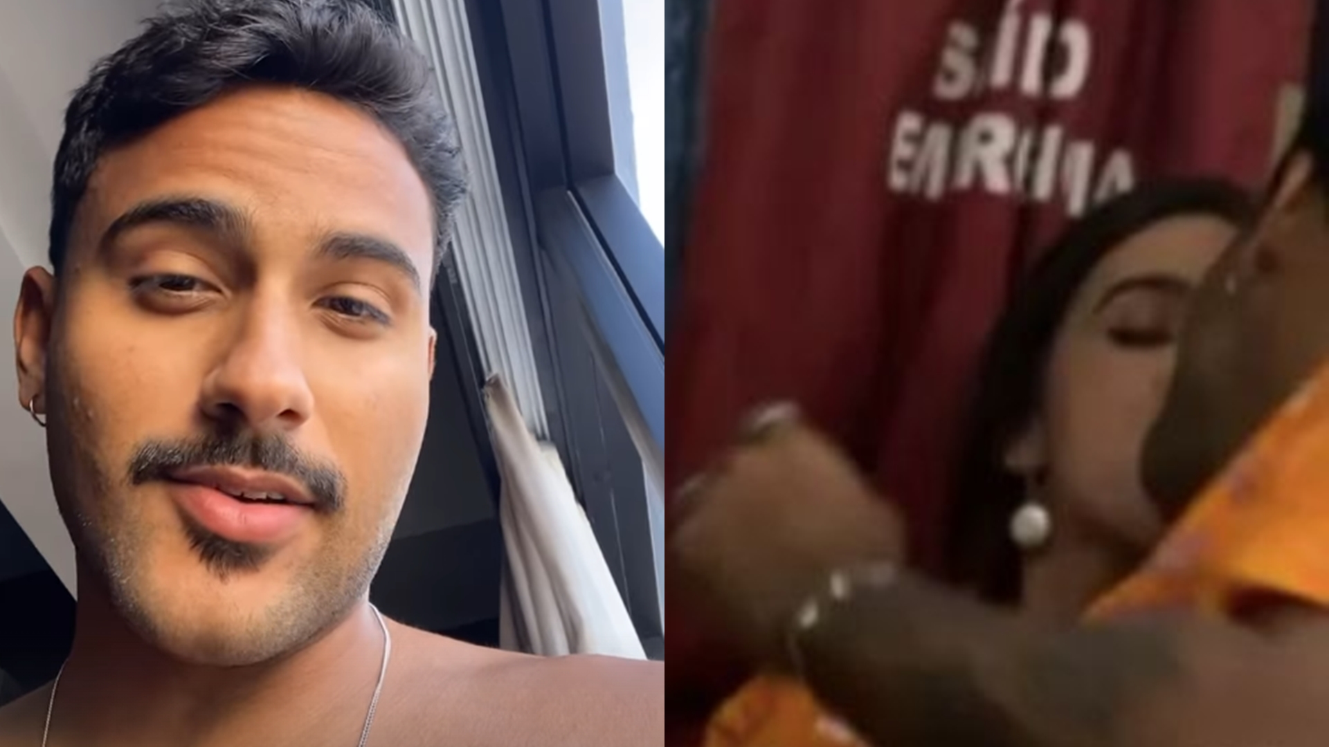 Lucas Pizane se pronuncia sobre flagra aos beijos com Giovanna: “Vivendo a vida”