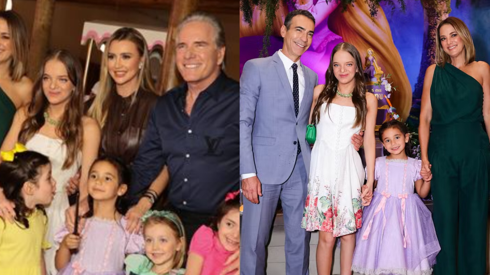 Maturidade! Roberto Justus posta foto no aniversário da filha de Ticiane: “Juntos”