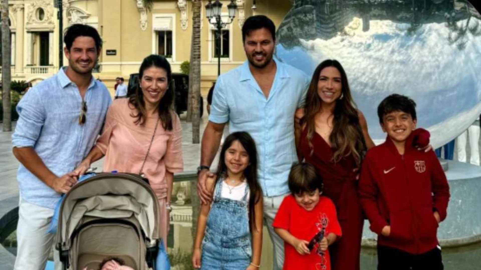 Fofura! Patrícia Abravanel exibe rostinho do filho de Rebeca pela primeira vez