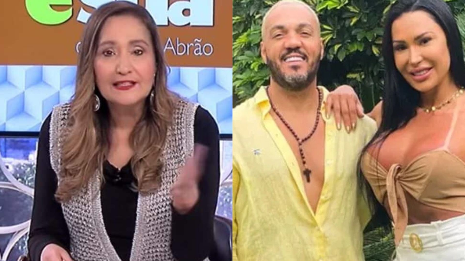 Sonia Abrão “desmascara” suposta armação de Belo e Gracyanne: “História”