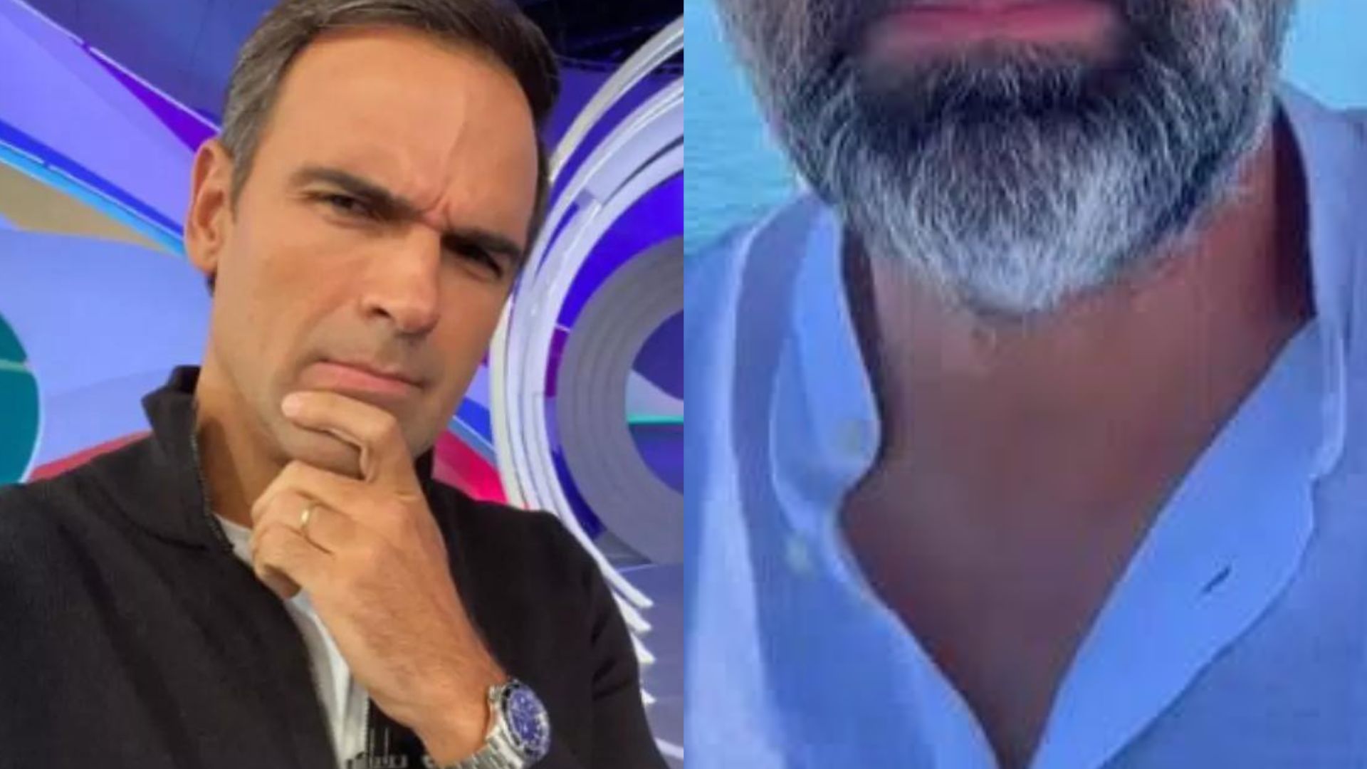 Tadeu Schmidt surge irreconhecível após BBB e web reage: “Envelheceu 20 anos”