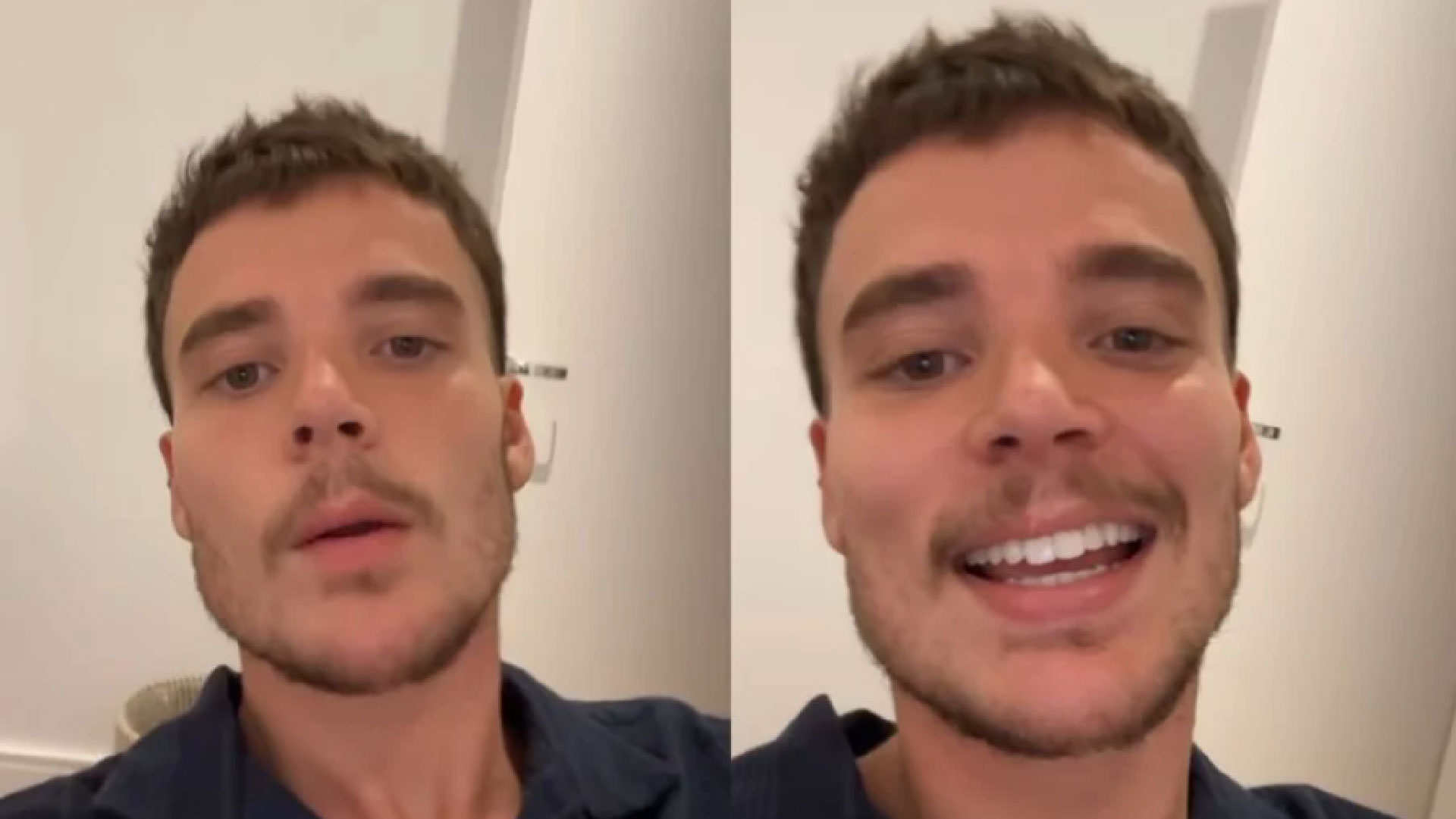 Criticado por usar maquiagem, marido de Sasha Meneghel rebate: “Com frequência”