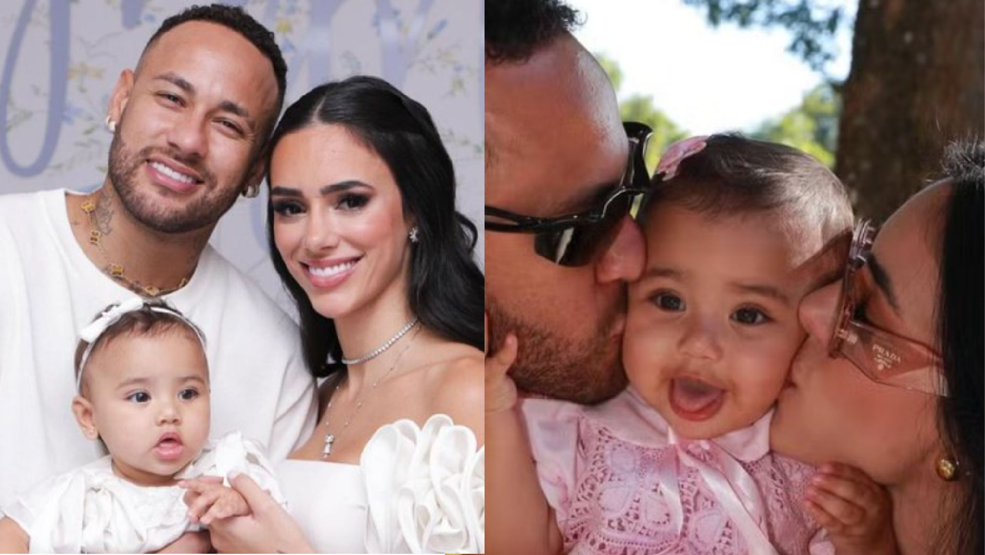 Neymar Jr. e Bruna Biancardi mostram passeio de bicicleta com Mavie: “Capotou”
