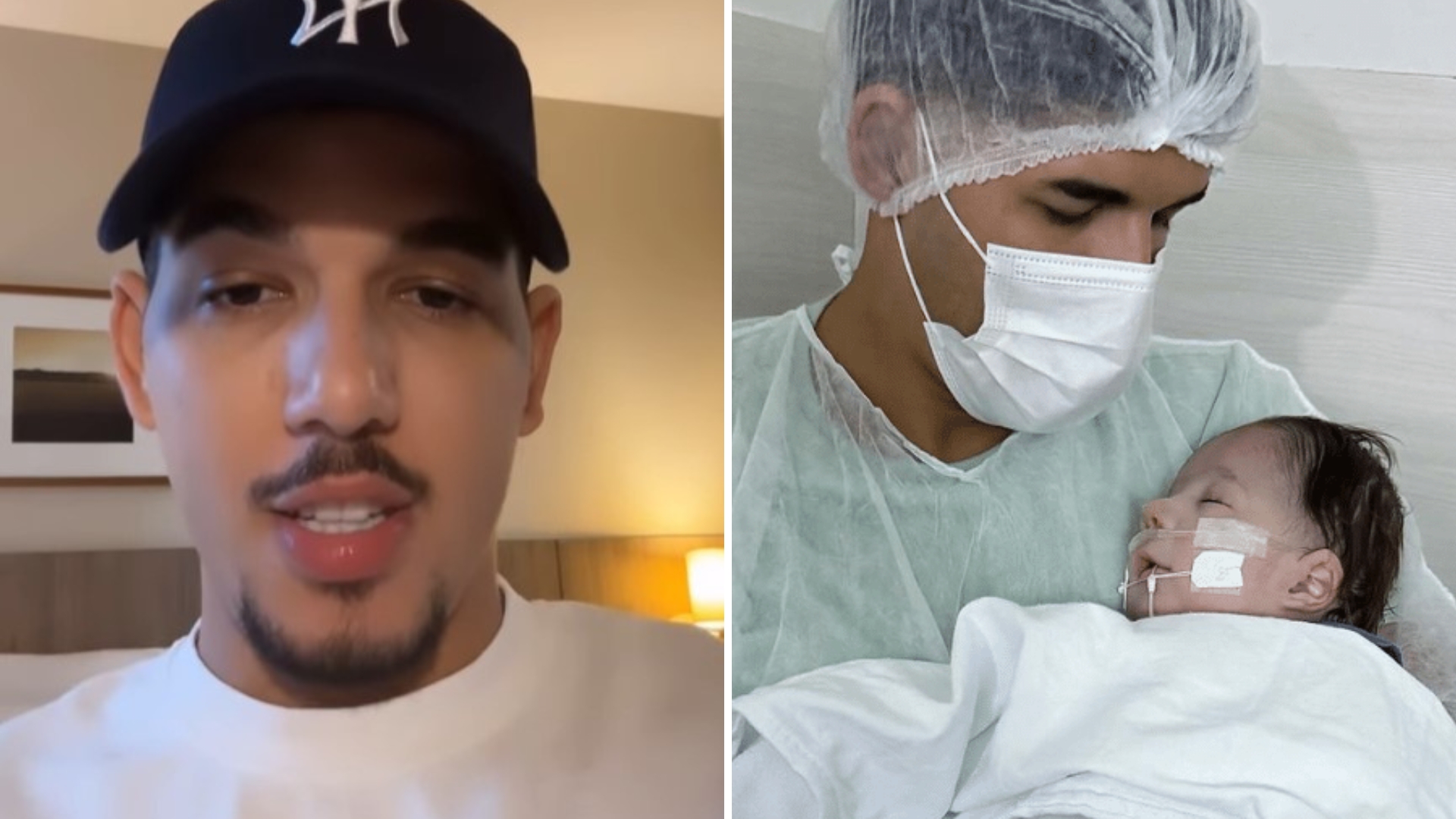 Zé Vaqueiro atualiza estado de saúde do filho que completa 11 meses: “Lutando”