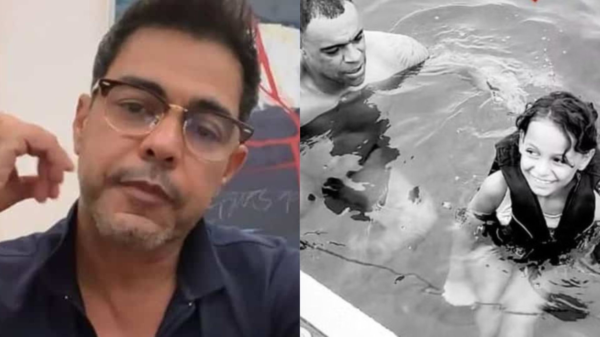Zezé Di Camargo lamenta morte da sobrinha de 9 anos de Denilson: “Meu coração”