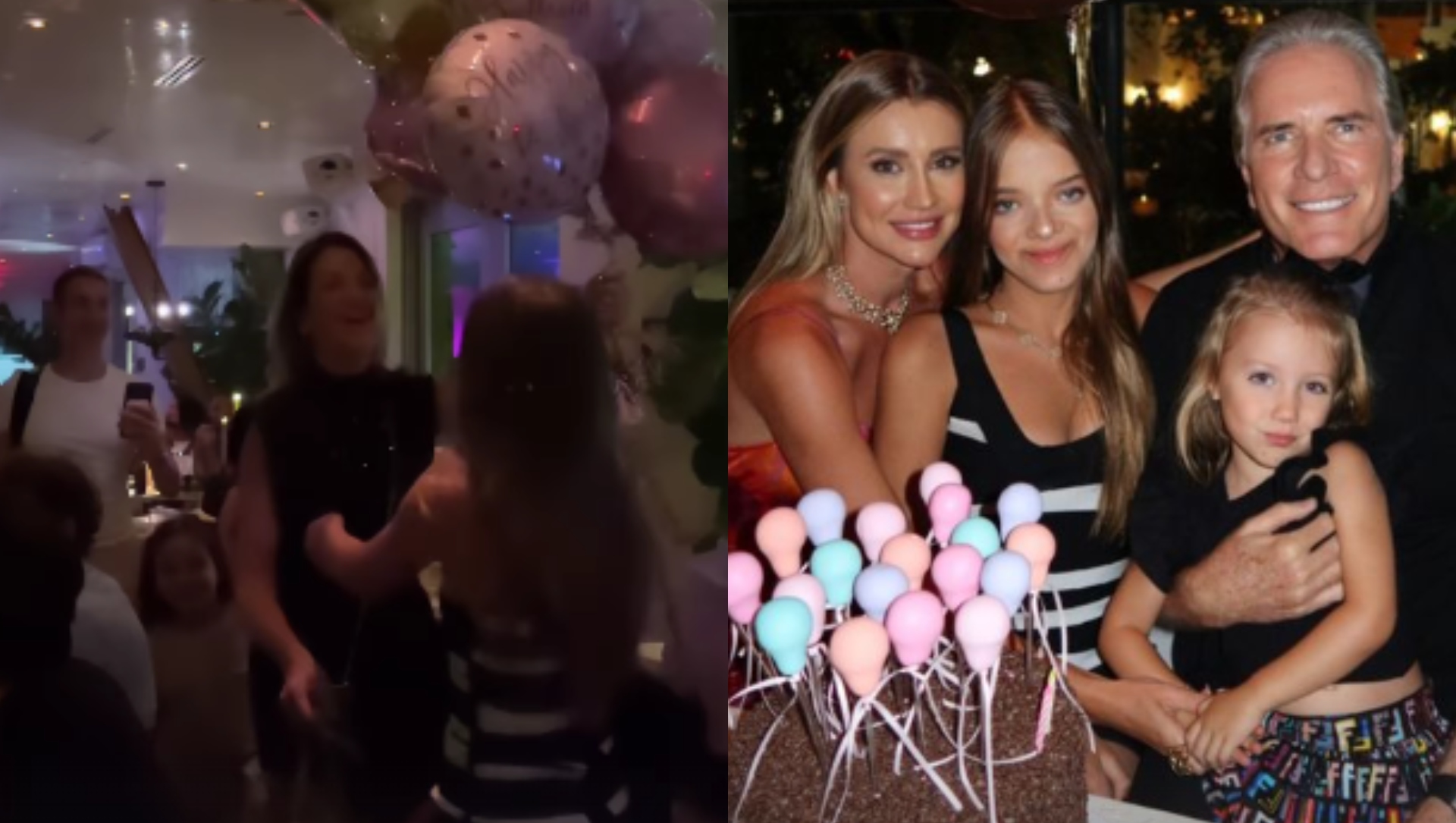 Ticiane Pinheiro e Roberto Justus viajam para comemorar os 15 anos de Rafa Justus