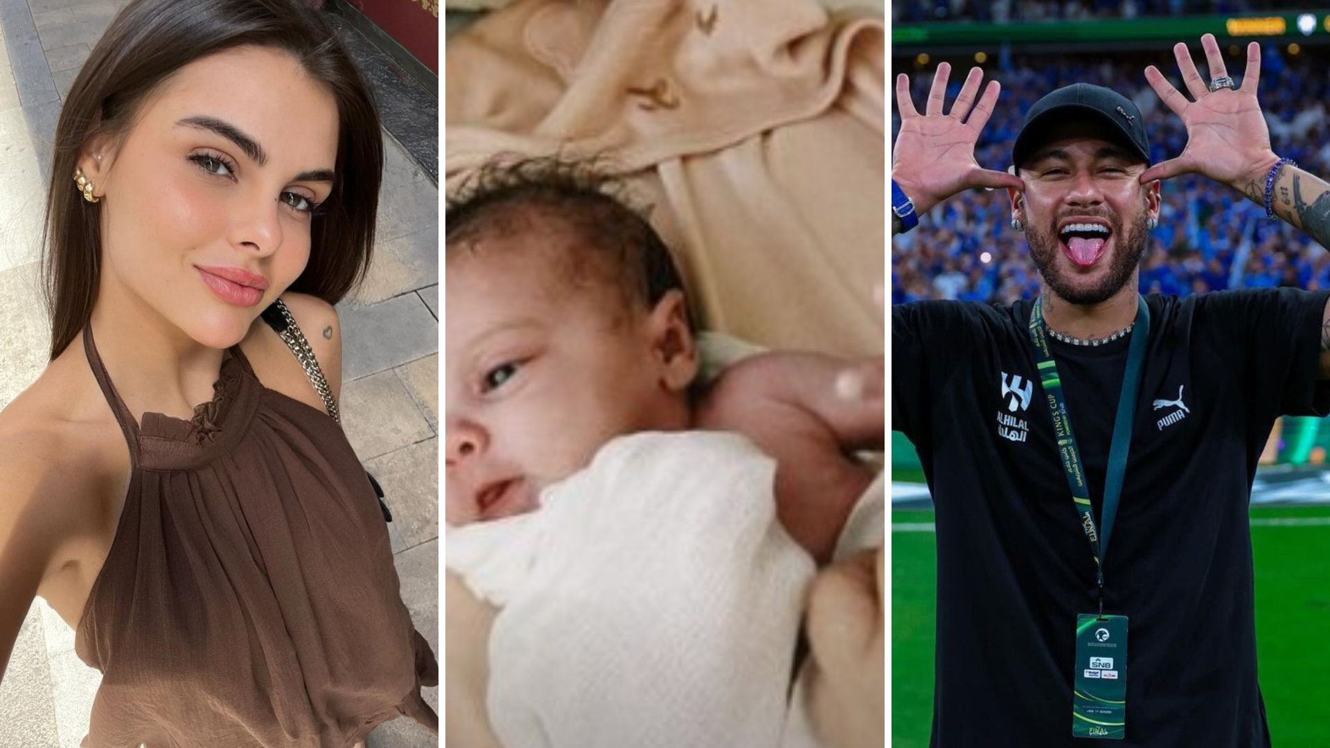 Amanda Kimberlly compartilha registros inéditos da filha com Neymar e celebra marco