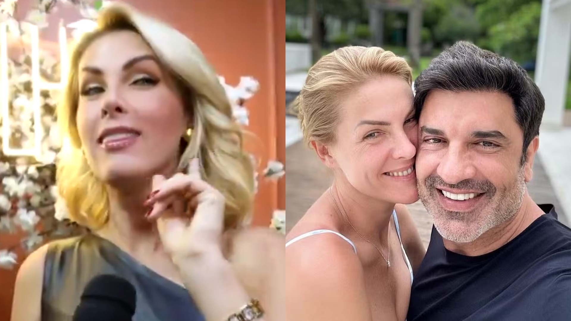 Ana Hickmann expõe condição para se casar com Edu Guedes: “Ele tem que falar”