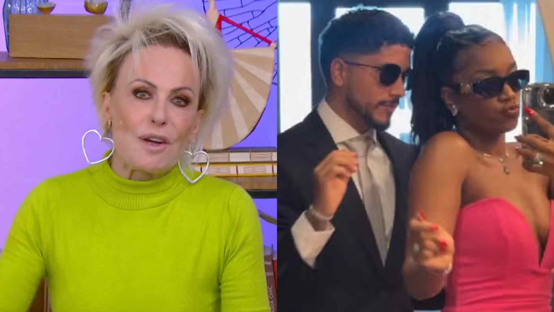 Ao vivo, Ana Maria Braga se revolta com traição de Yuri Lima: “Livramento”