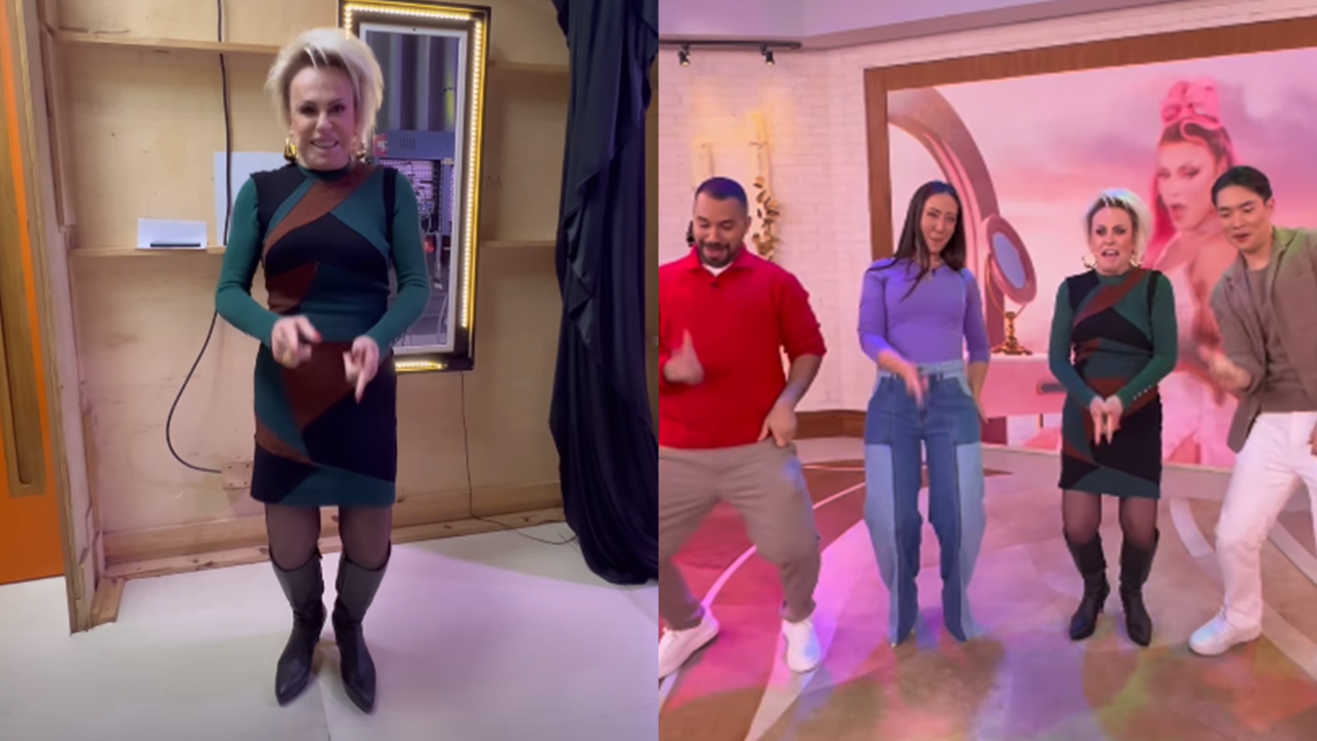 Ana Maria Braga faz dancinha de música da Pabllo Vittar que foi considerada uma vergonha por compositor