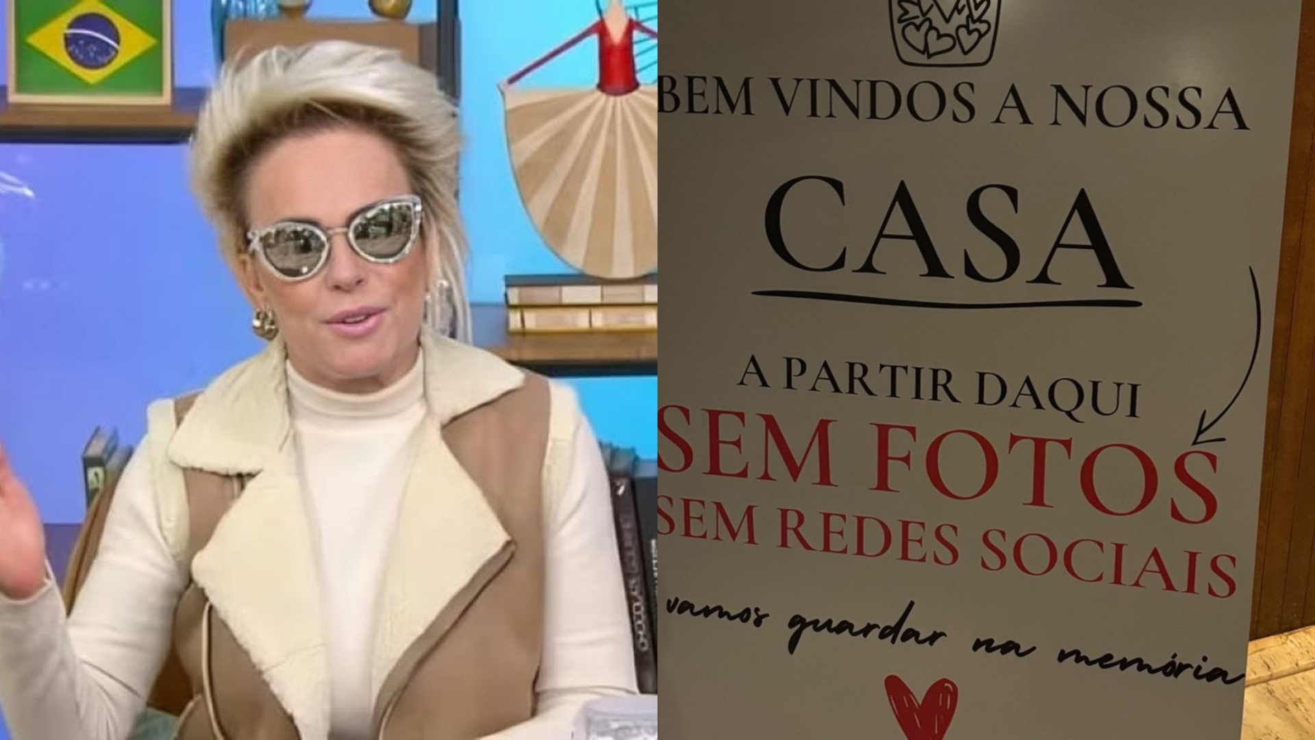Ana Maria Braga vai trabalhar virada após festa de Luciano Huck: “A gente aproveitou”