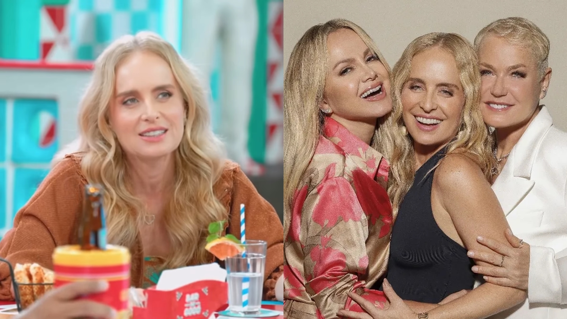 Angélica expõe conteúdo de grupo privado com Xuxa e Eliana: “Se alguém um dia pegar”