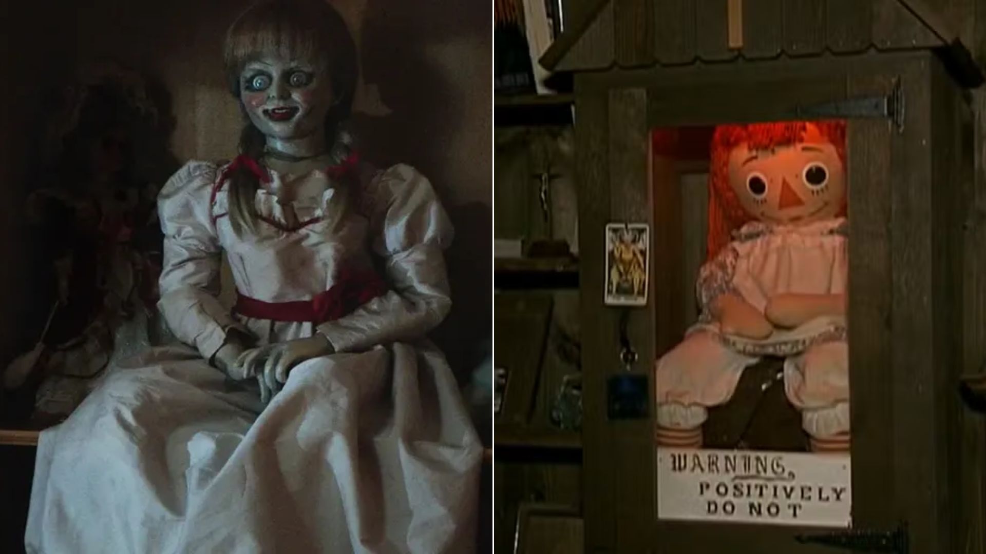 Após incêndio destruir Annabelle dos filmes, saiba onde está a boneca original