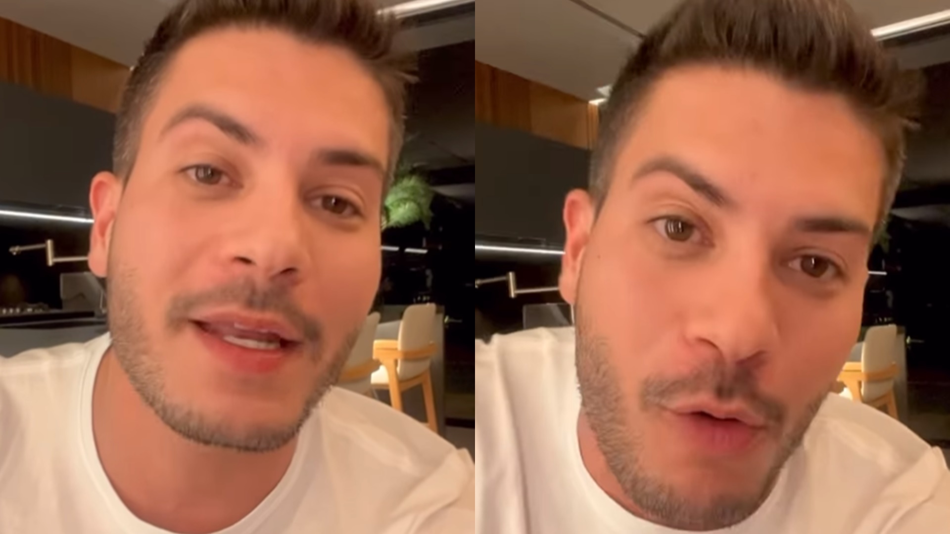 Arthur Aguiar procura a polícia e acusa mulher de inventar flerte: “Vai responder”