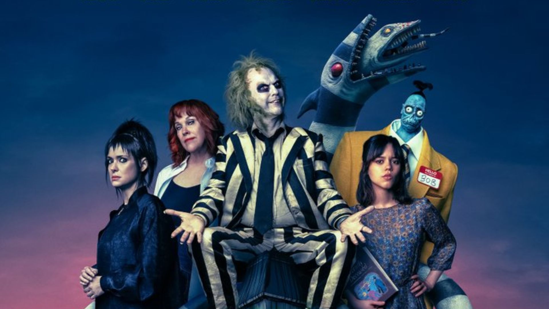 Beetlejuice apavora Jenna Ortega no trailer de Os Fantasmas Ainda se Divertem