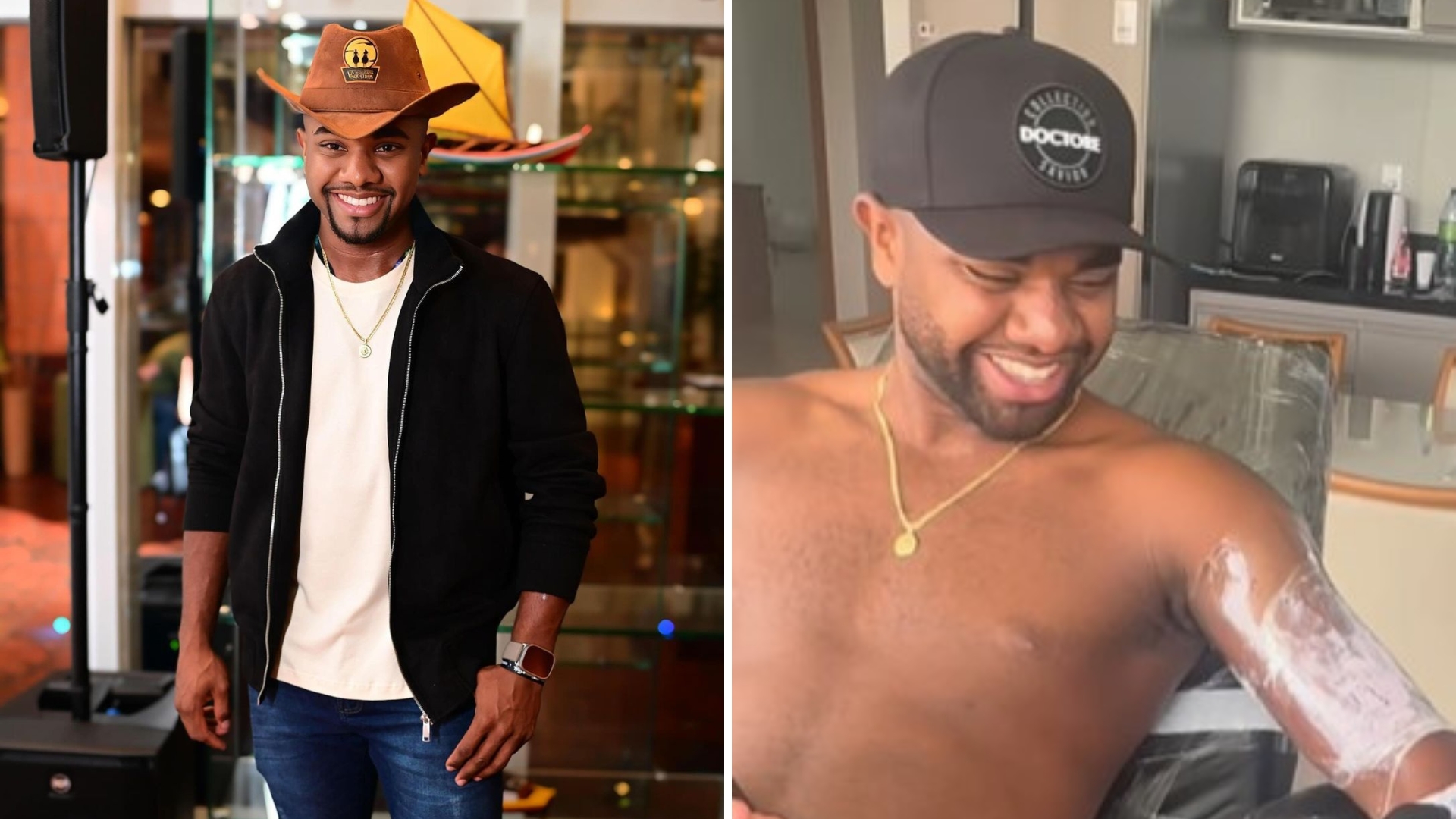 Campeão do ‘BBB 24’, Davi Brito fecha o braço com primeira tatuagem