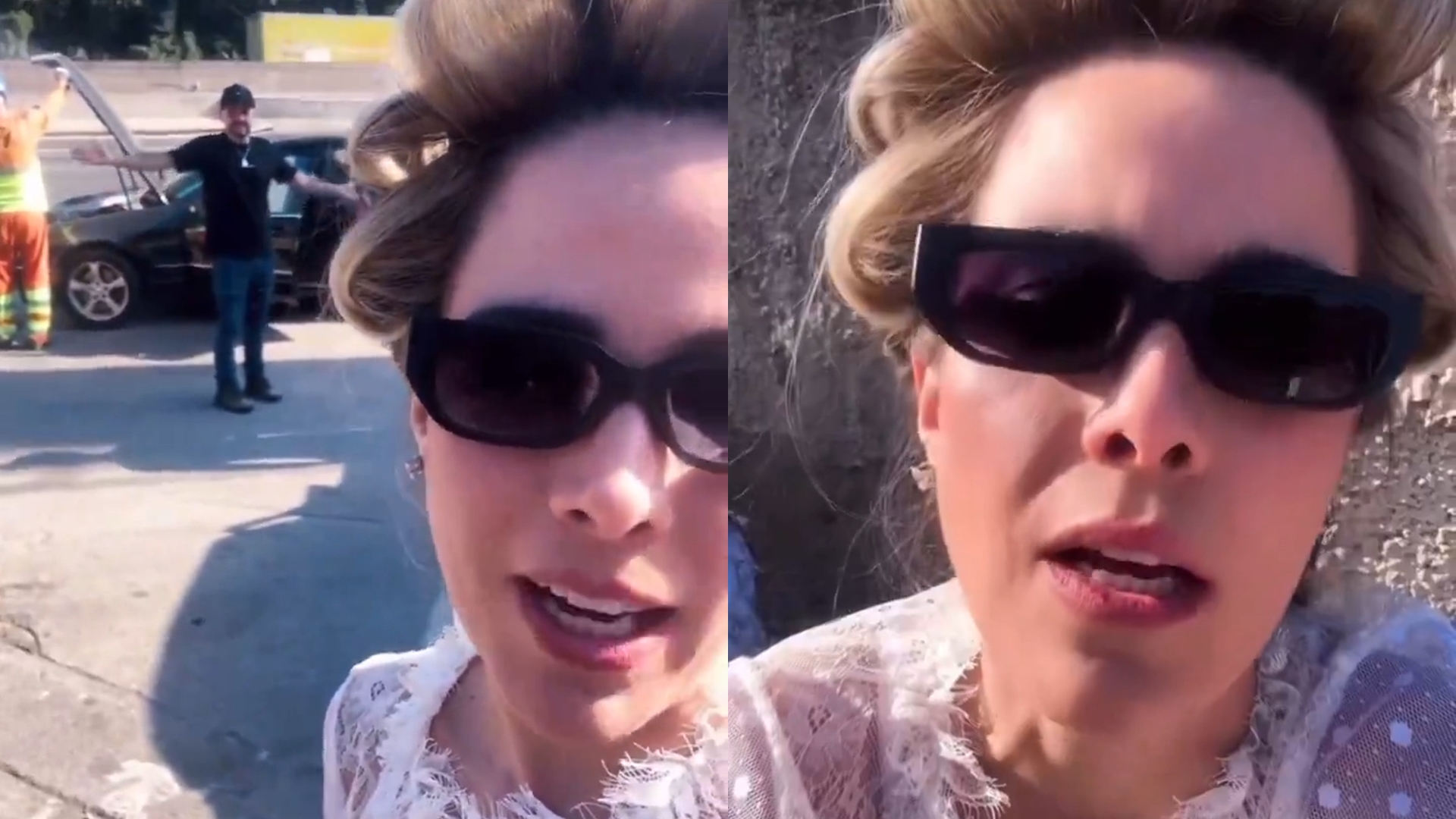 Carro que levava Wanessa Camargo pega fogo e cantora se desespera: “Assustada”