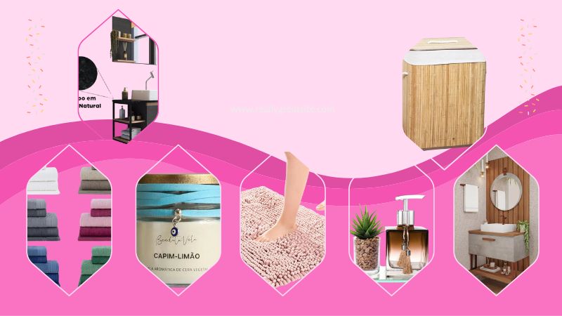 Decoração: 10 itens essenciais para o seu banheiro