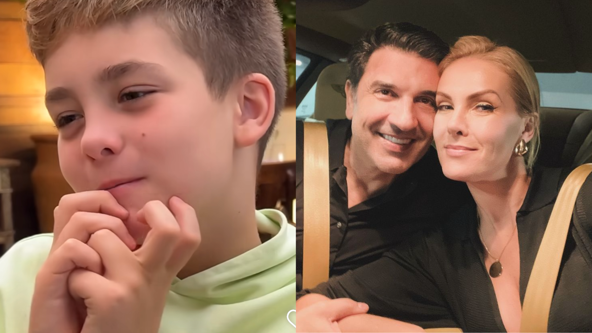 Aprovado? Filho de Ana Hickmann expõe o que pensa sobre o noivado da mãe