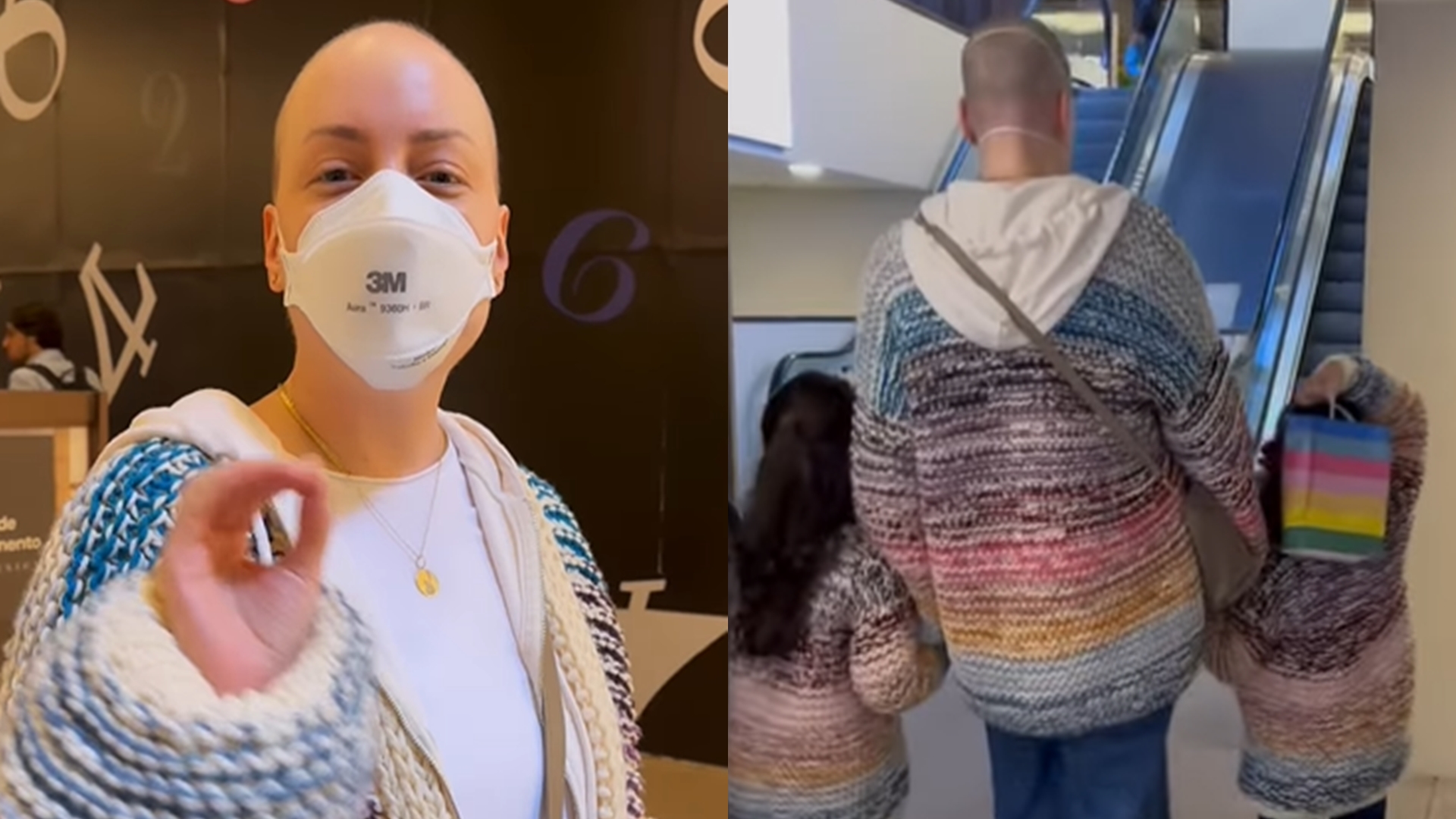 Fabiana Justus passeia em público pela 1° vez após tratamento: “Que especial”