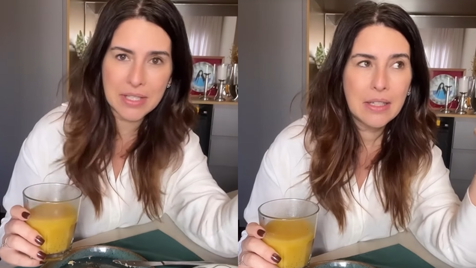 Fernanda Paes Leme desabafa sobre corpo após nascimento da filha: “Calça que não fecha”