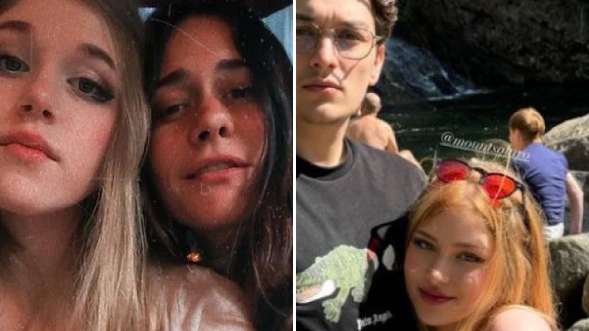 Filha de 19 anos de Alessandra Negrini posa ao lado do noivo
