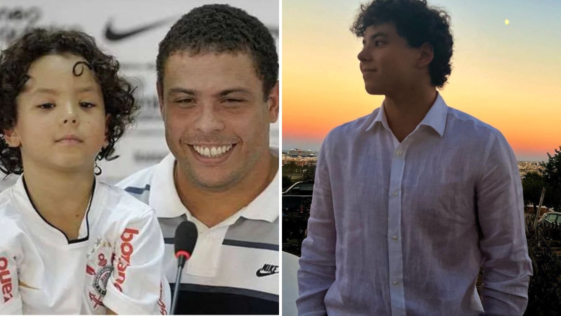 Filho de Ronaldo vai seguir passos do pai no esporte: “Ele quer”