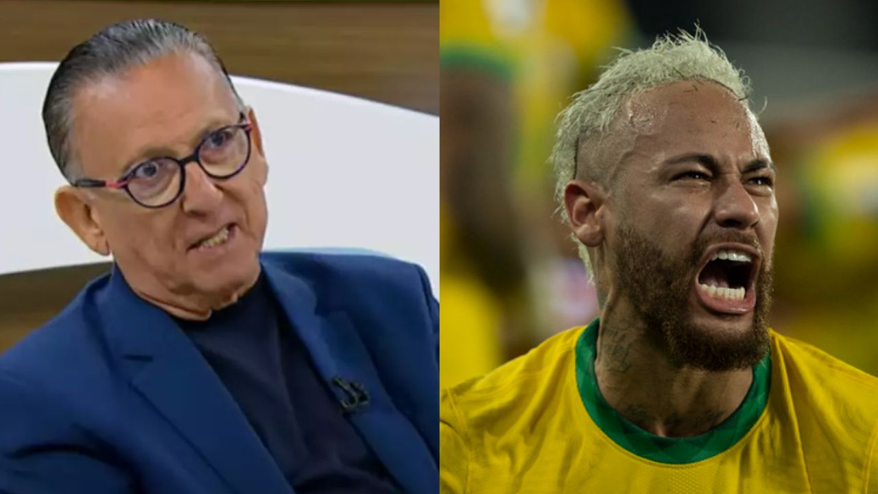 Galvão Bueno fala sobre briga com Neymar e dispara: “Ele se perdeu”