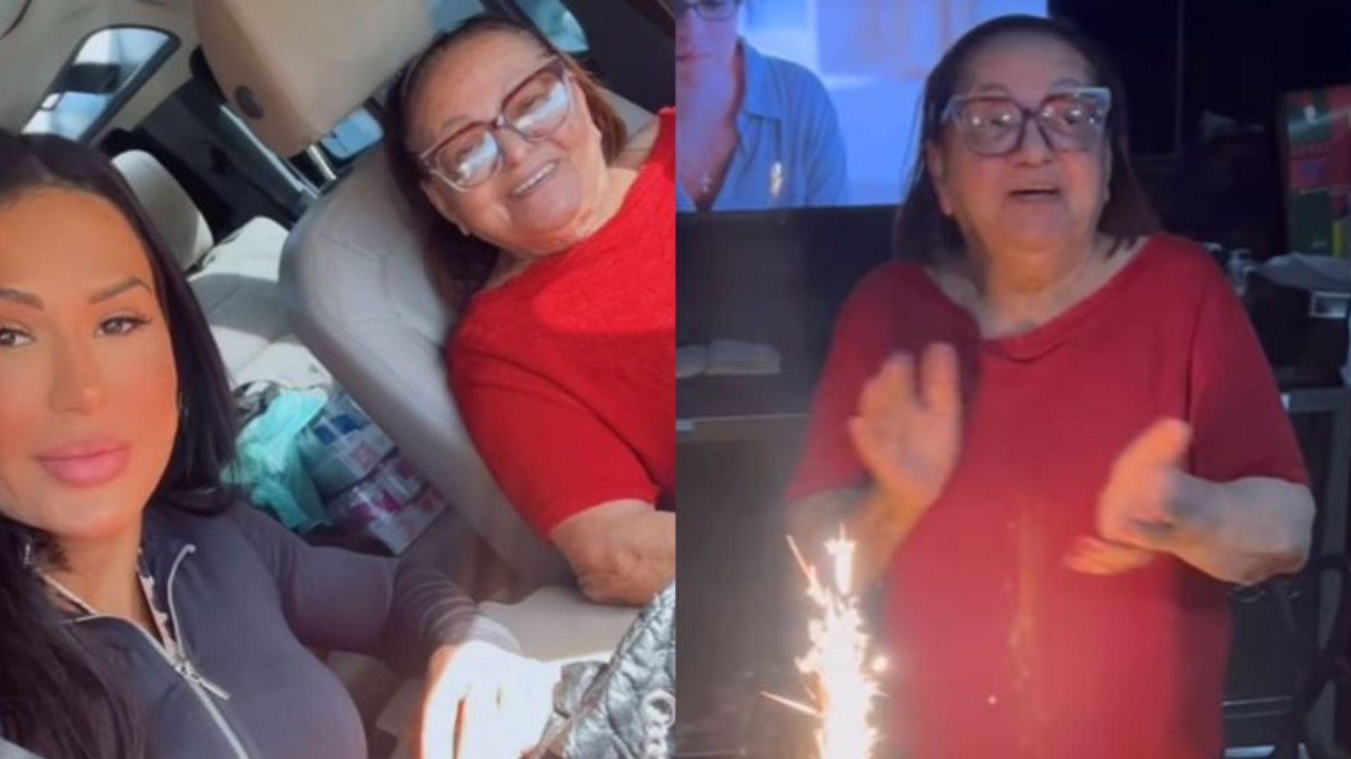 Gracyanne Barbosa comemora aniversário da mãe de Belo: “Amorzinho”