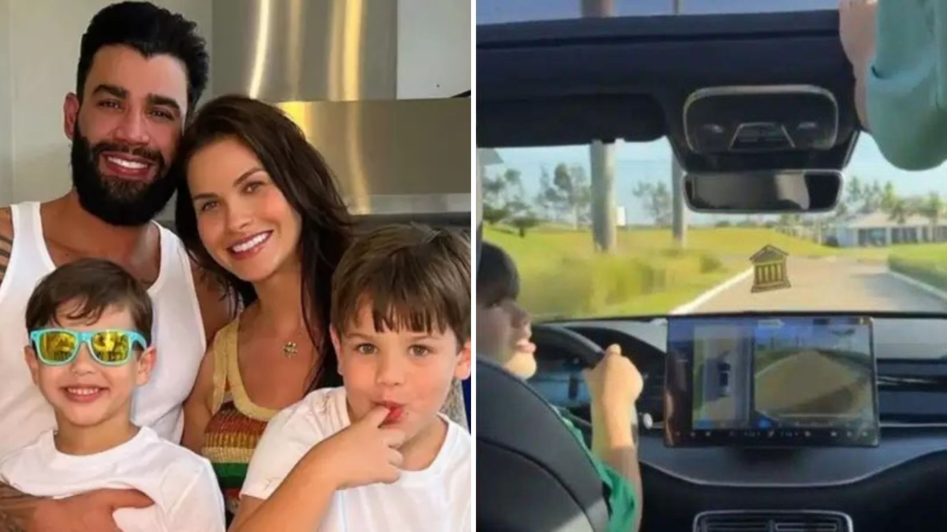 Gusttavo Lima e esposa podem ser presos após deixar filho dirigir: “Gravidade”