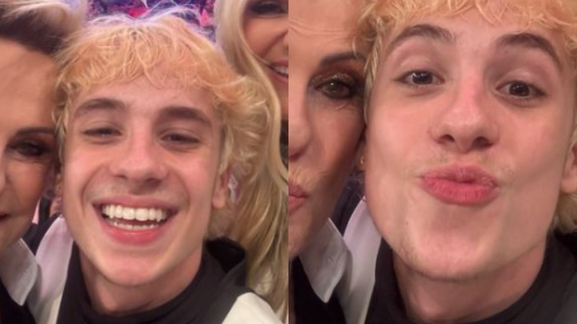 Juliano Floss posa com Ana Maria Braga e Eliana em clique cômico: “Quem é quem?”