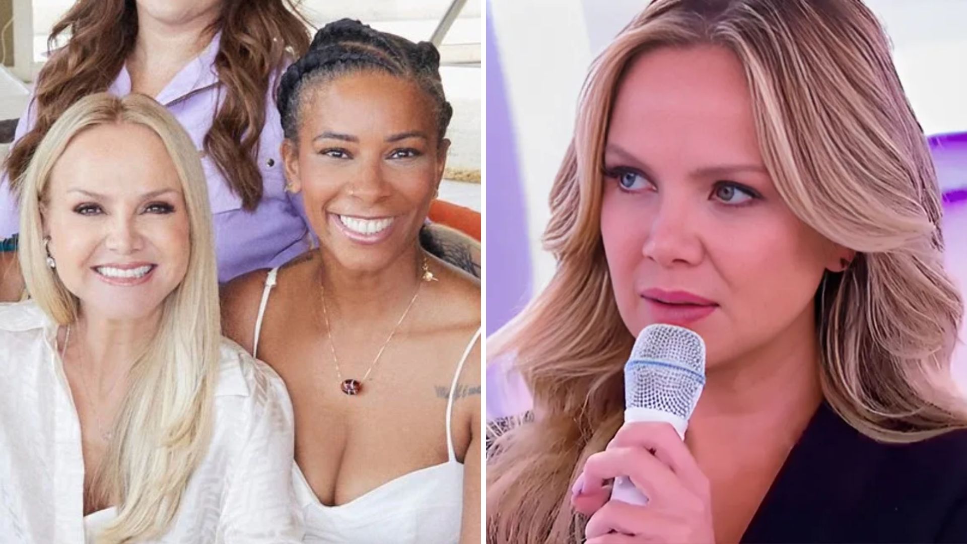 Juntas no GNT, Rita Batista alfineta SBT após saída de Eliana: “Muito mais”
