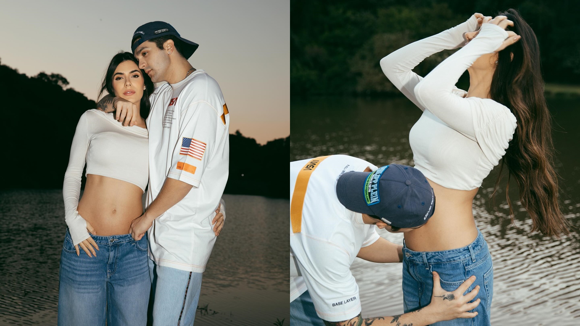 Luan Santana e Jade Magalhães anunciam primeira gravidez: “Sabedoria e harmonia”