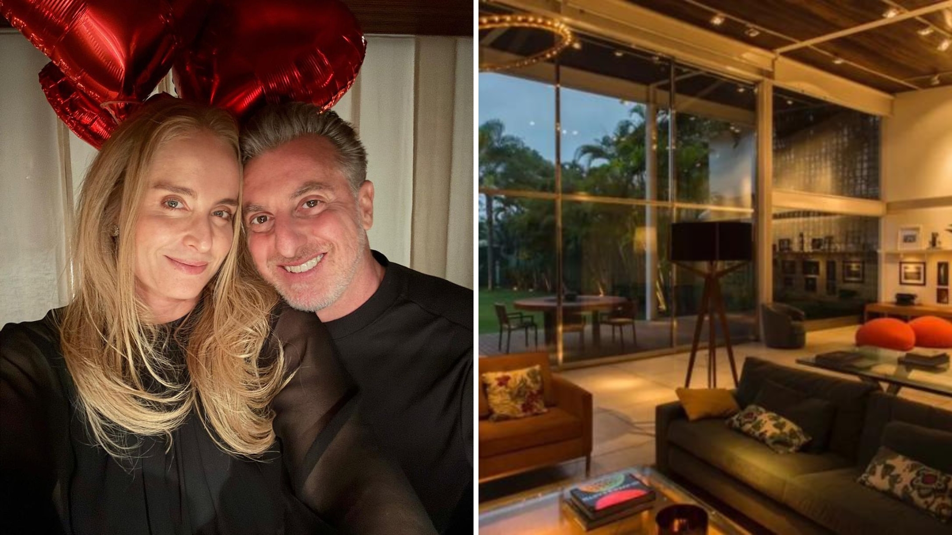 Luciano Huck e Angélica vivem em mansão de 16 quartos no Rio; veja fotos!
