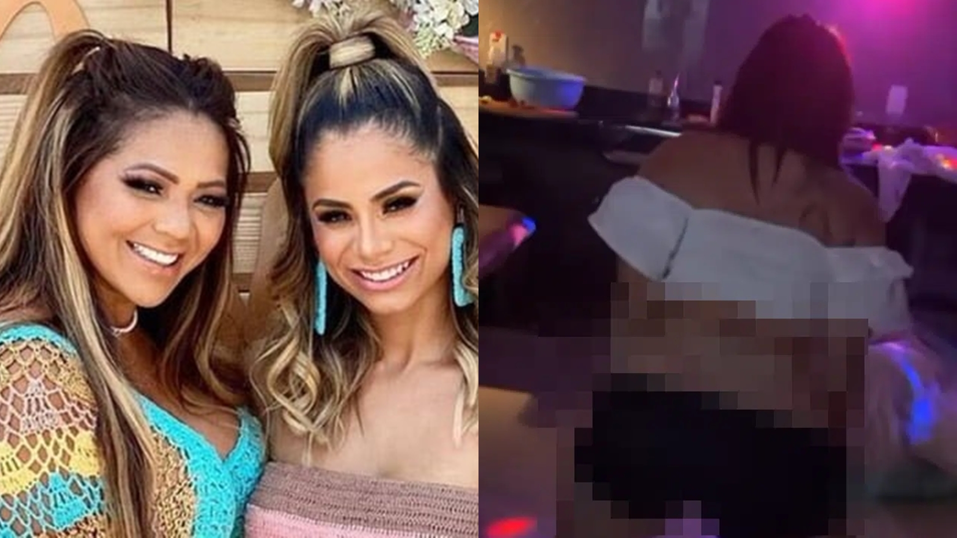 Mãe de Lexa se explica após tirar a roupa em vídeo bêbada: “Mostrei a bunda”