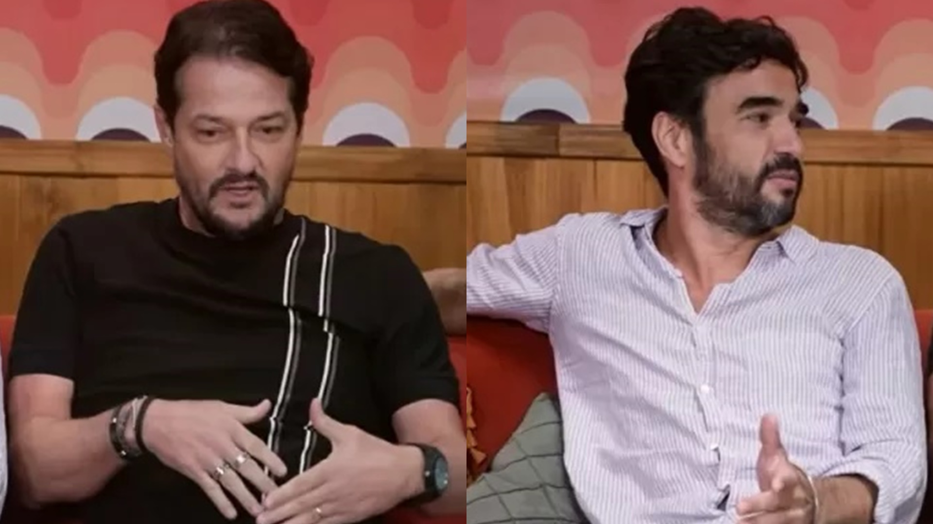 Marcelo Serrado confirma choque ao ver tamanho do pênis de Caio Blat: “Um absurdo”
