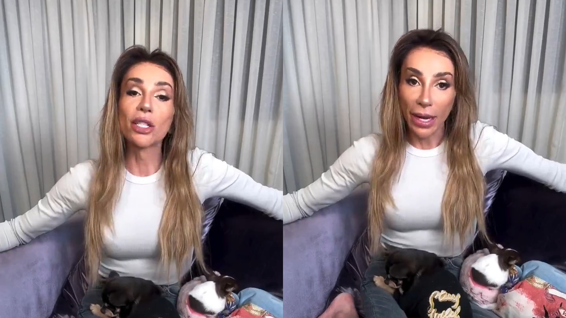 Maya Massafera surpreende ao falar pela 1° vez após cirurgias: “Parece a Aracy”