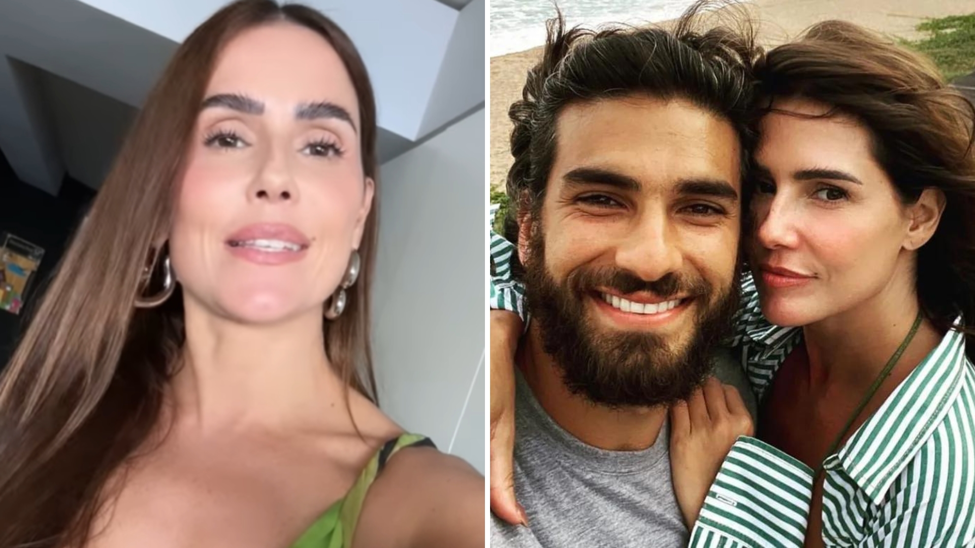 Meses após divórcio, Deborah Secco se declara ao ex-marido: “Te amo”