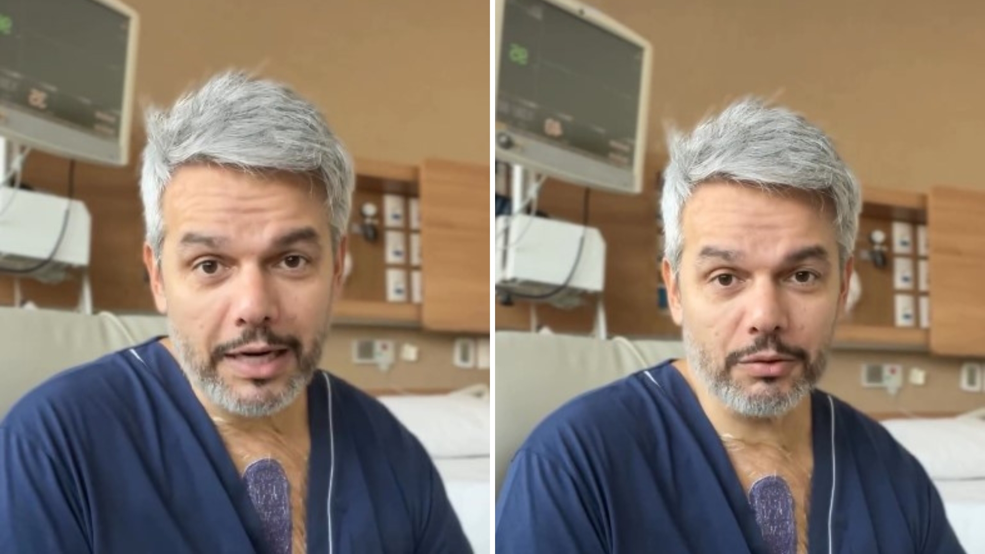Otaviano Costa desabafa sobre cirurgia delicada no coração e medo de morrer: ‘Incerteza’