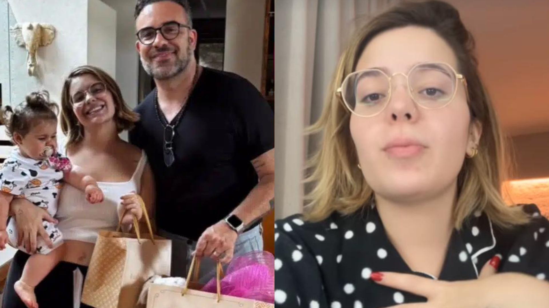 Pai de Viih Tube lamenta saudade da neta: “Vontade dele e não minha”