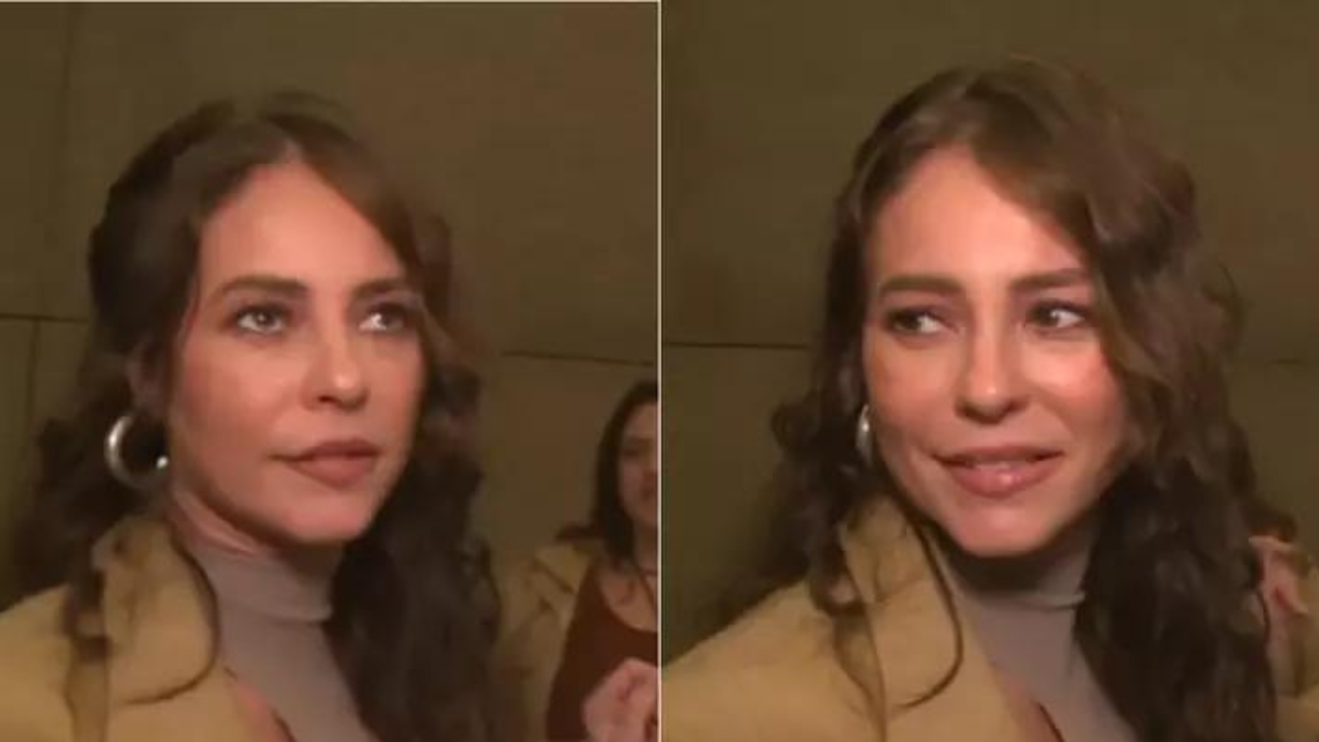 Paolla Oliveira viraliza após dar invertidas em repórter: “Muito tempo”