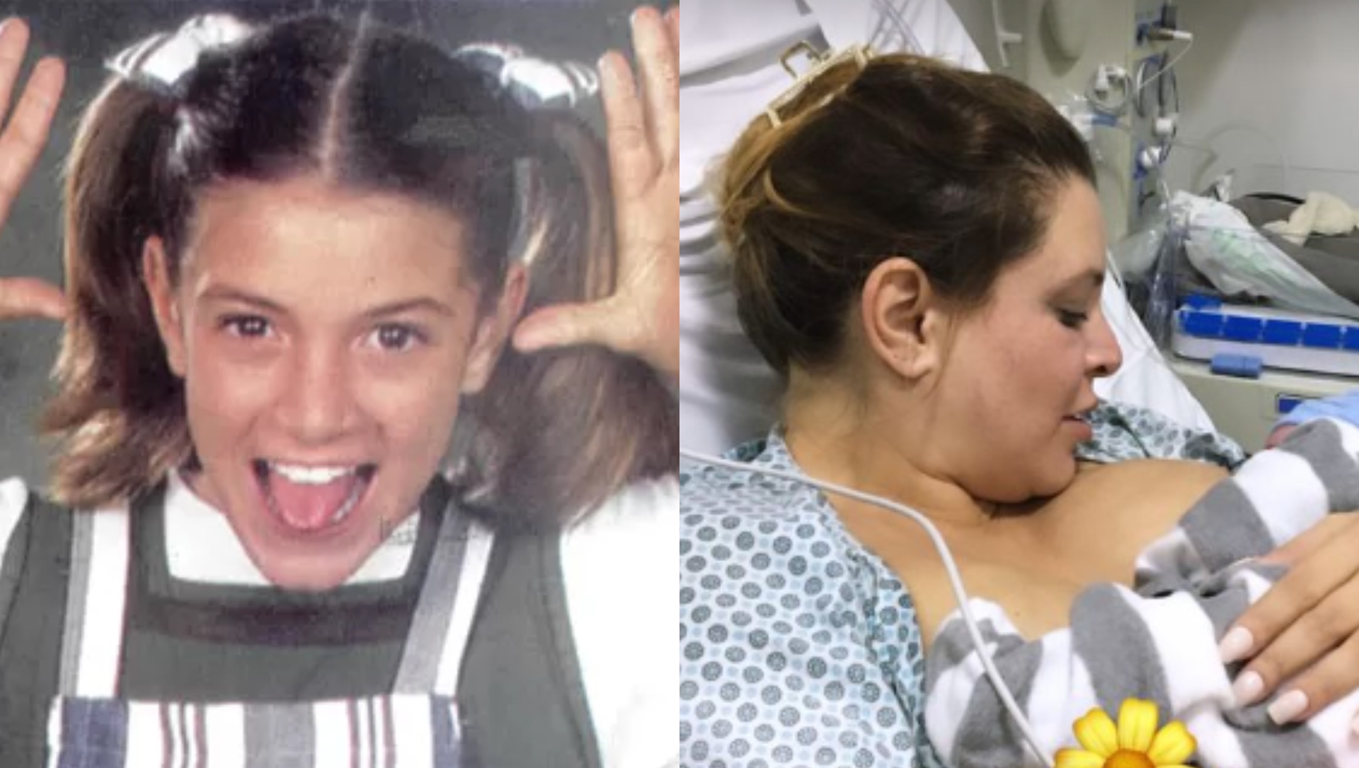 Lembra dela? Ex-Chiquititas, Renata Del Bianco dá à luz após 11 horas de parto