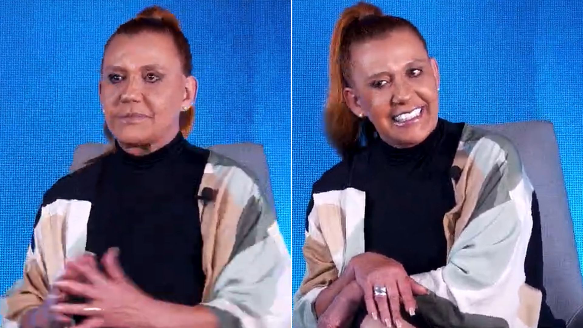 Rita Cadillac abre o jogo sobre suposta rivalidade com Gretchen: ‘Não posso’