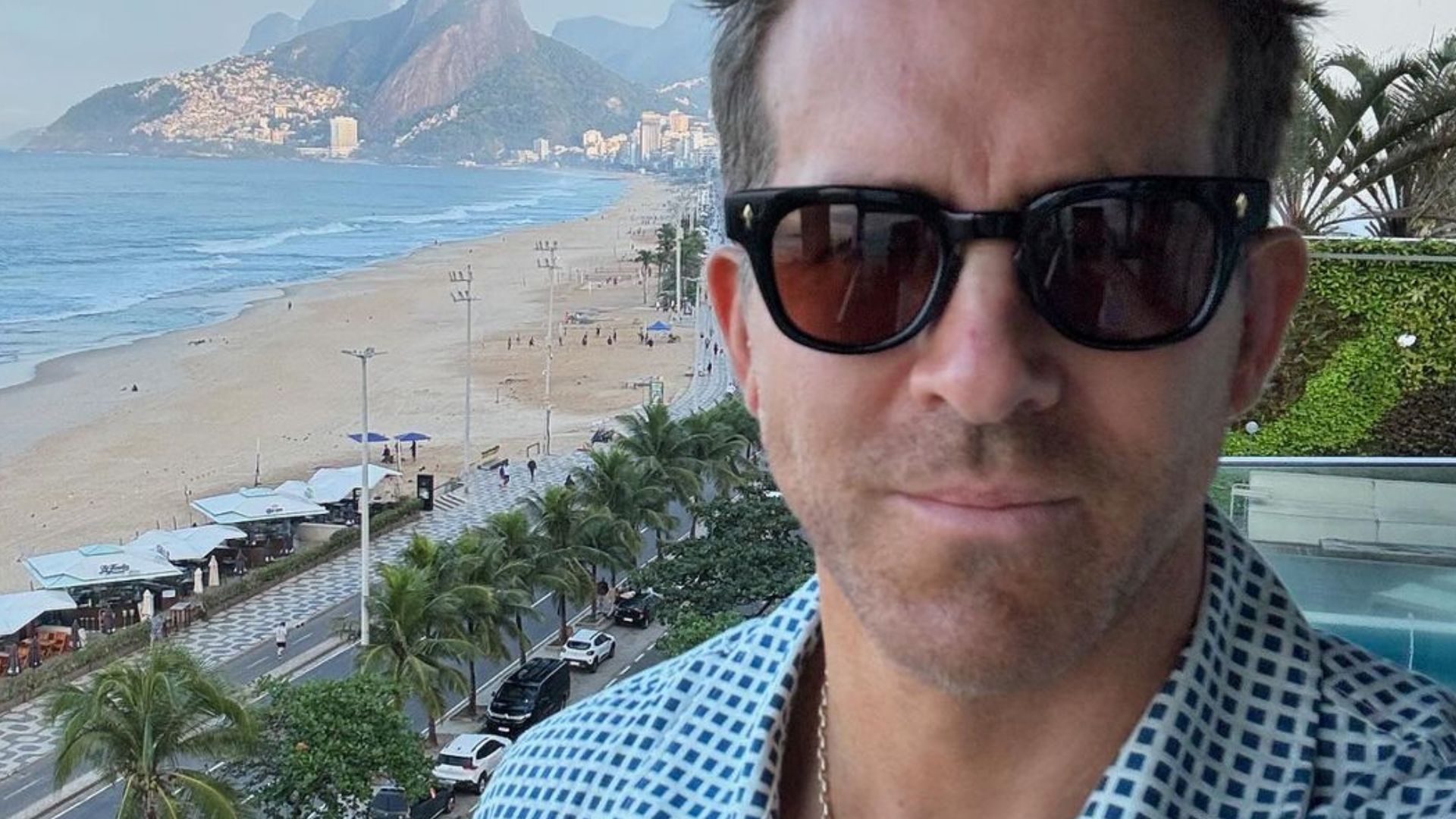 Ryan Reynolds se declara para o Brasil: “Não é apenas um lugar, é um sentimento”