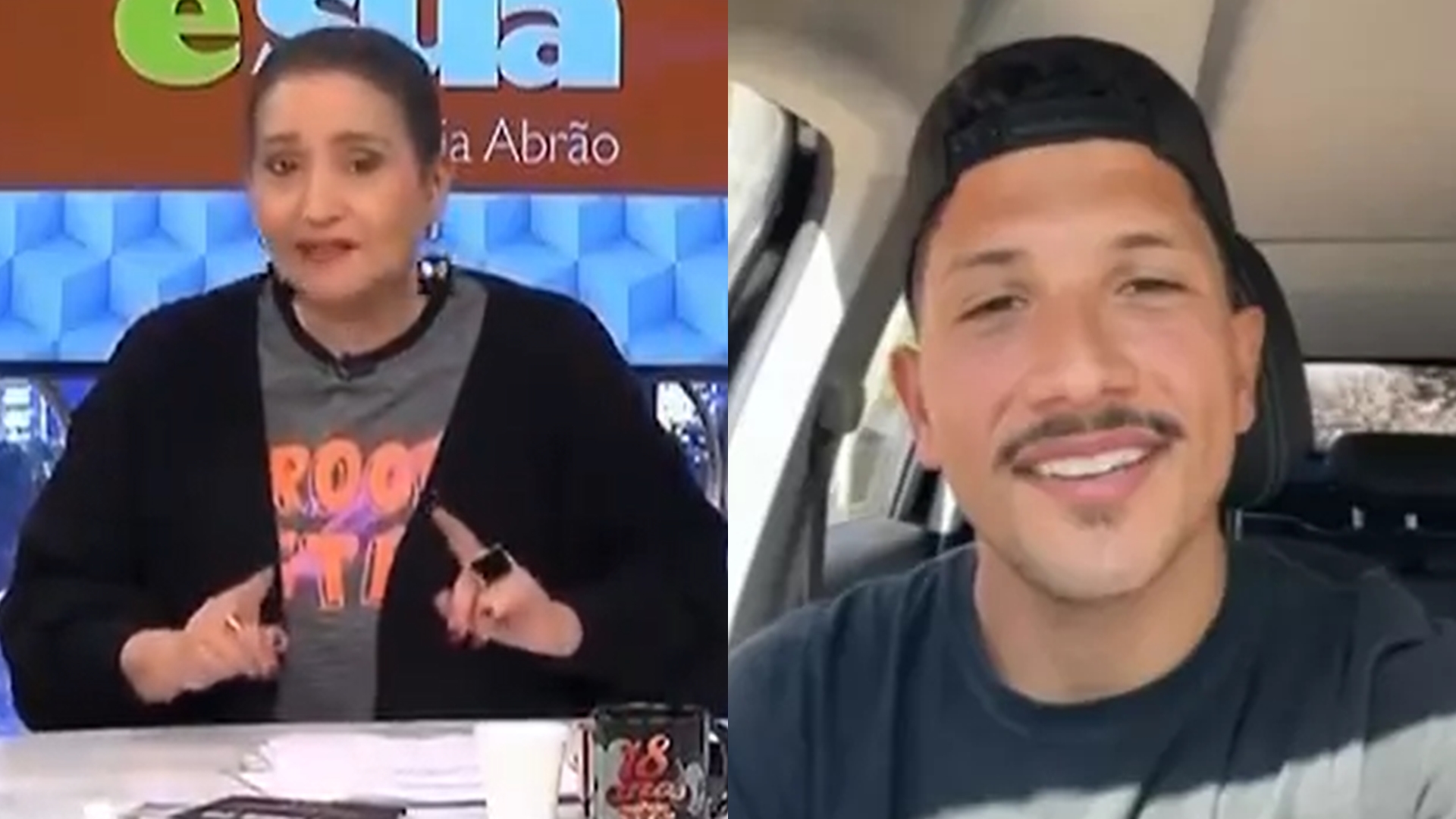 Sonia Abrão massacra Yuri Lima ao vivo após traição contra Iza: “Sem caráter”
