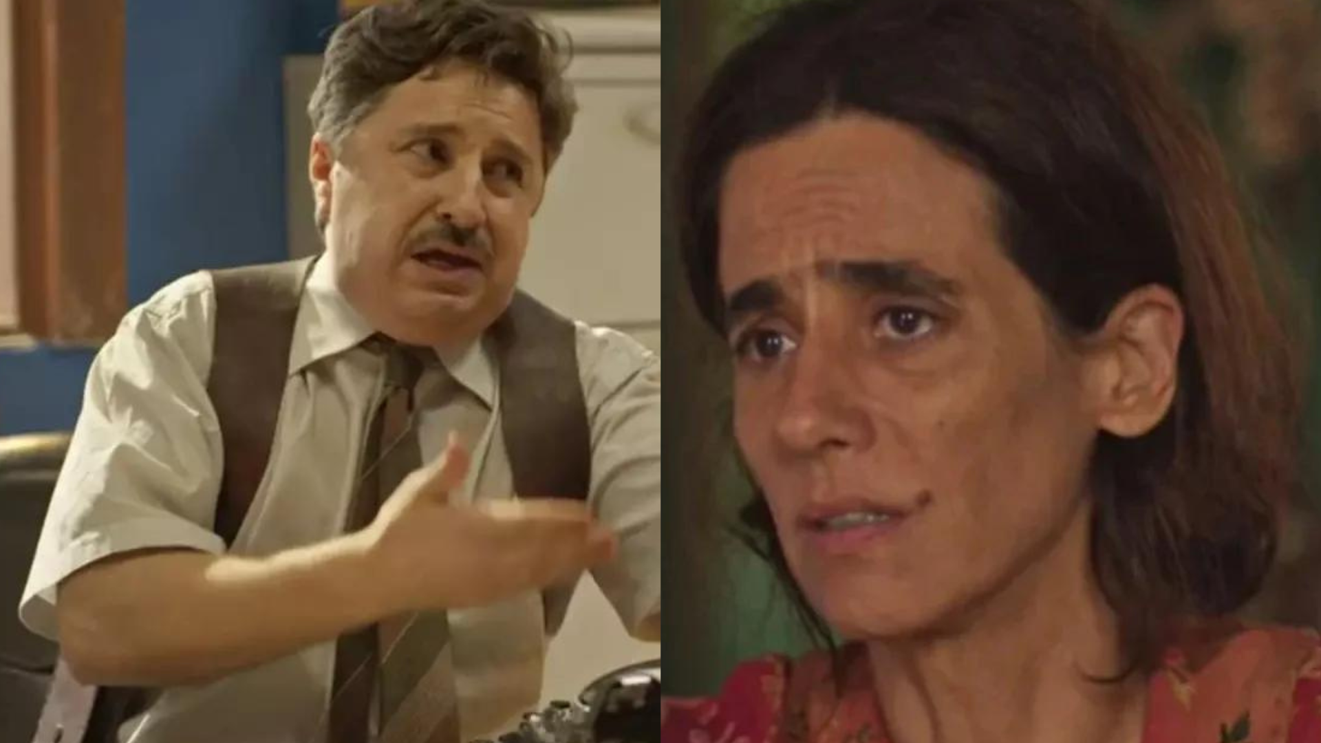 No Rancho Fundo: Floro se prende em cela junto com Tia Salete e a chantageia