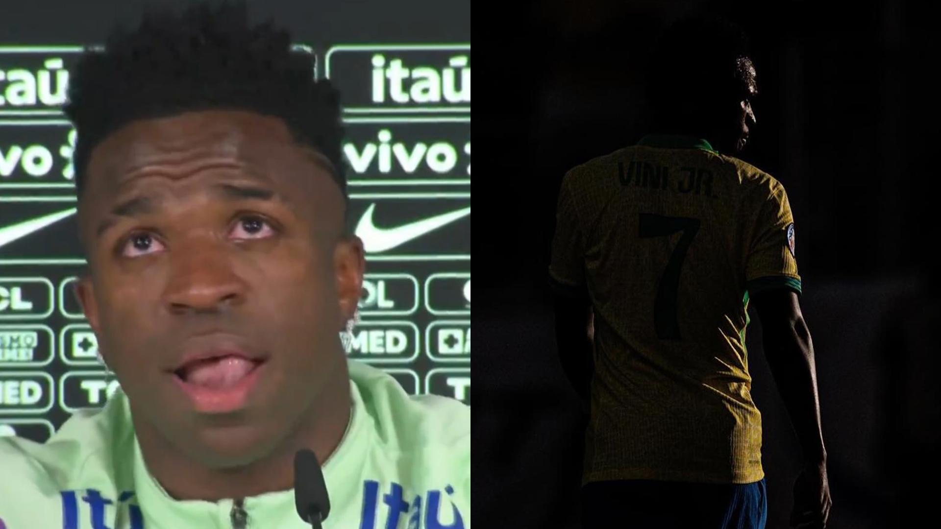 Vini Jr. faz duro desabafo após derrota do Brasil na Copa América: “Por culpa minha”